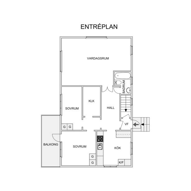 3 rum Villa på Stora vägen 35 Gånghester Borås kommun - bild 44
