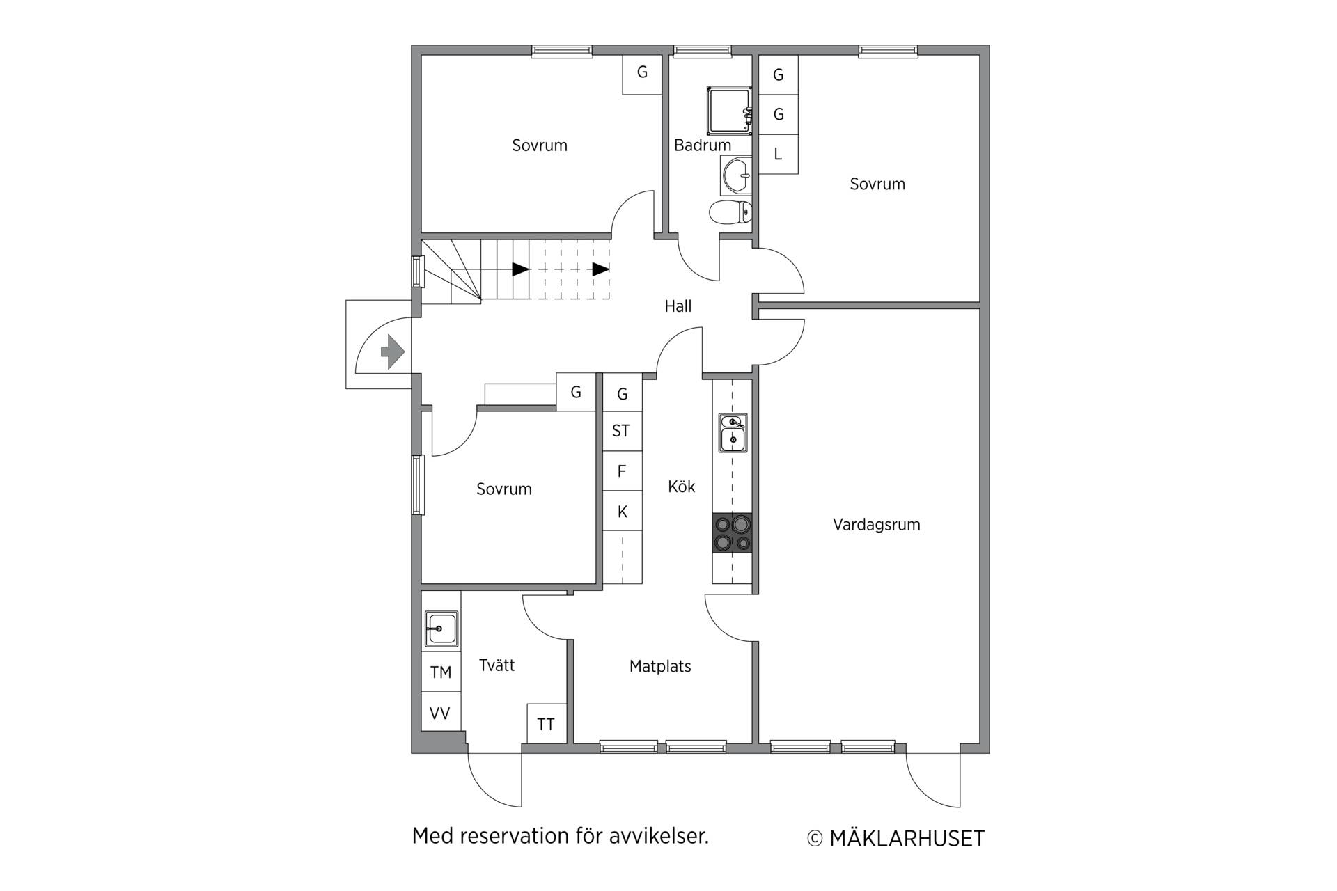 6 rum Villa på Slädvägen 18 Håstaby Hudiksvalls kommun - bild 21