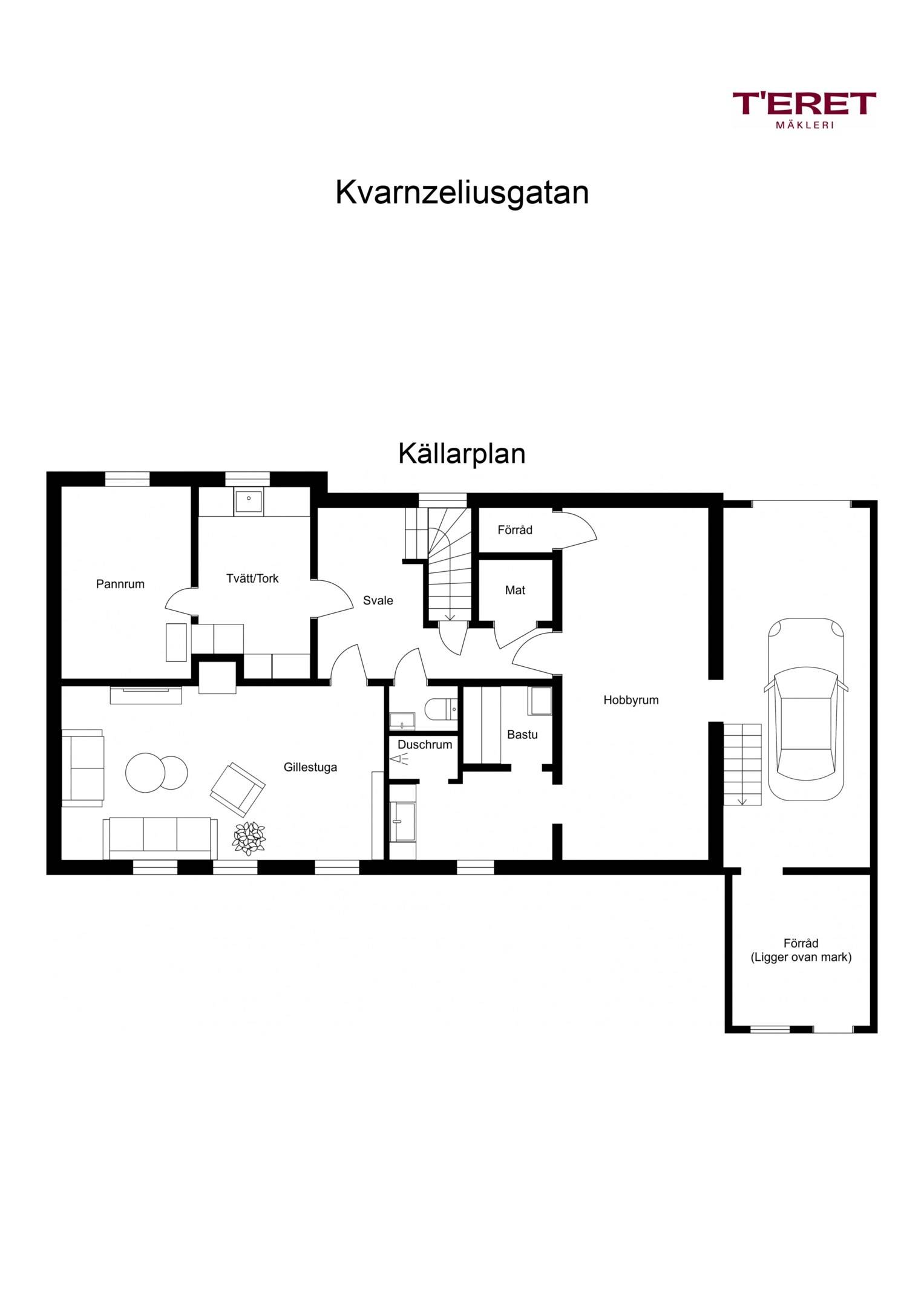 5 rum Villa på Kvarnzeliusgatan 13 Östermalm Sundsvalls kommun - bild 33