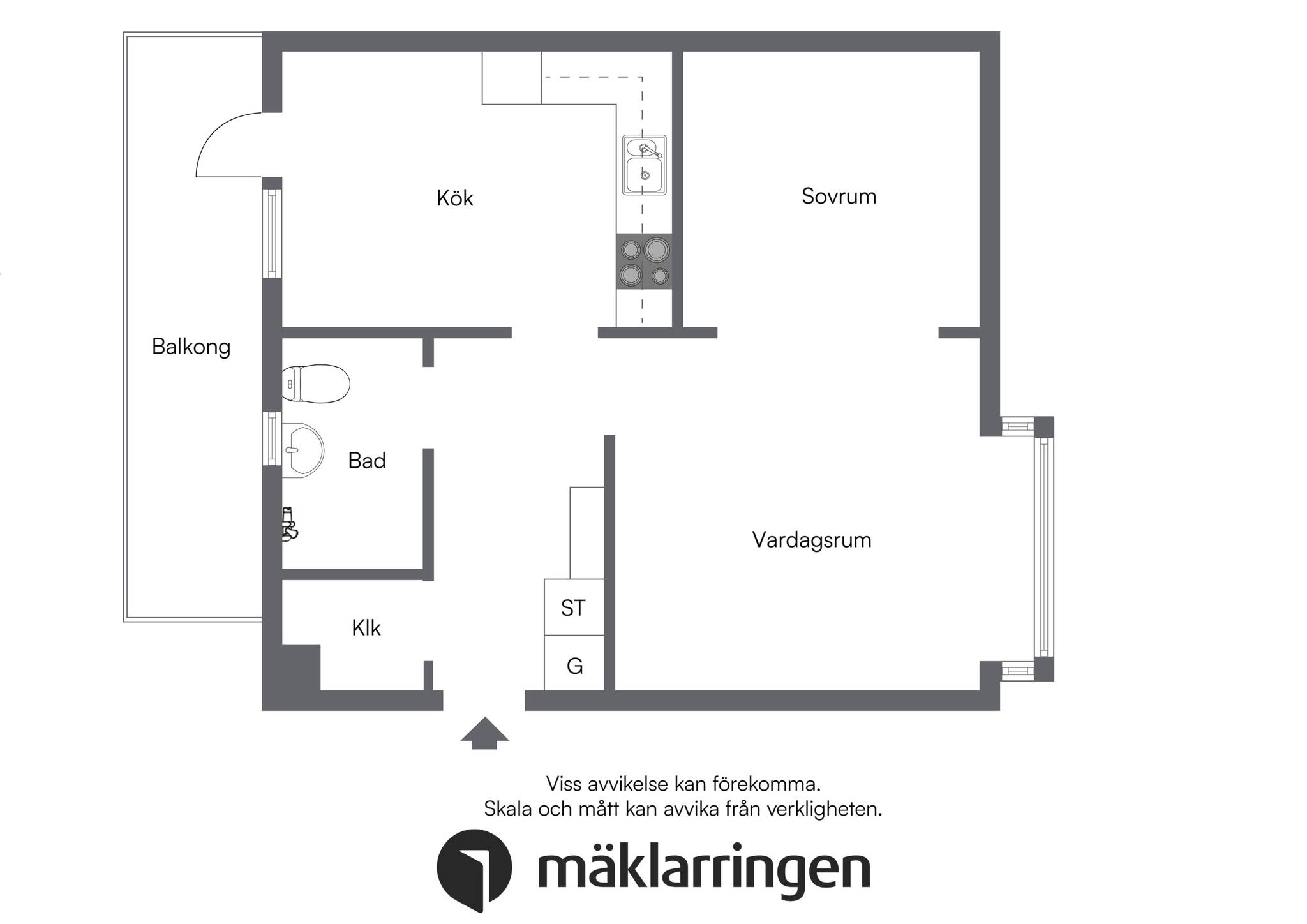 2 rum Lägenhet på Eriksgatan 34 Centrum Enköpings kommun - bild 26