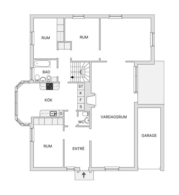 7 rum Villa på Nonnens väg 7 Uddevalla centrum Uddevalla kommun - bild 44