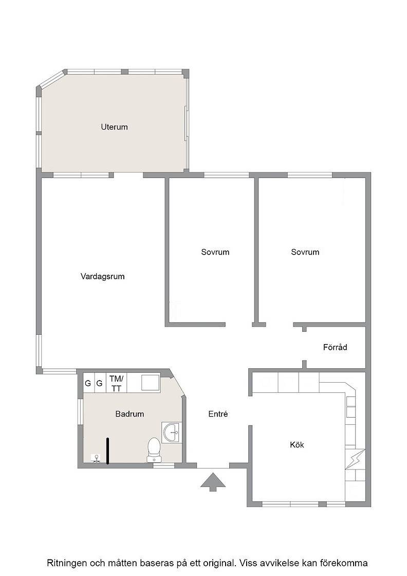 3 rum Radhus på Brinkvägen 54 Älvkarleby Älvkarleby kommun - bild 27