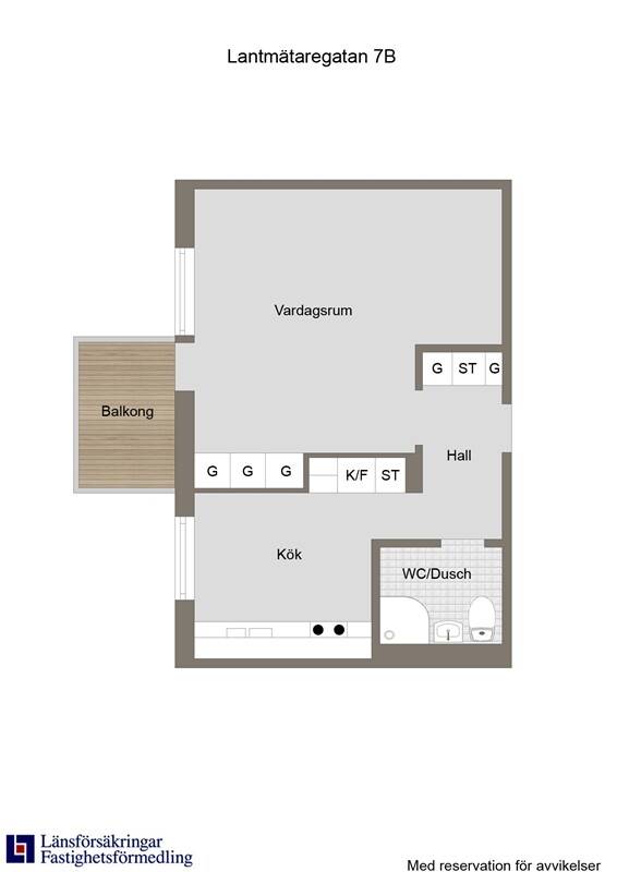 1 rum Lägenhet på Lantmätaregatan 7B Hudiksvall-Öster Hudiksvalls kommun - bild 14