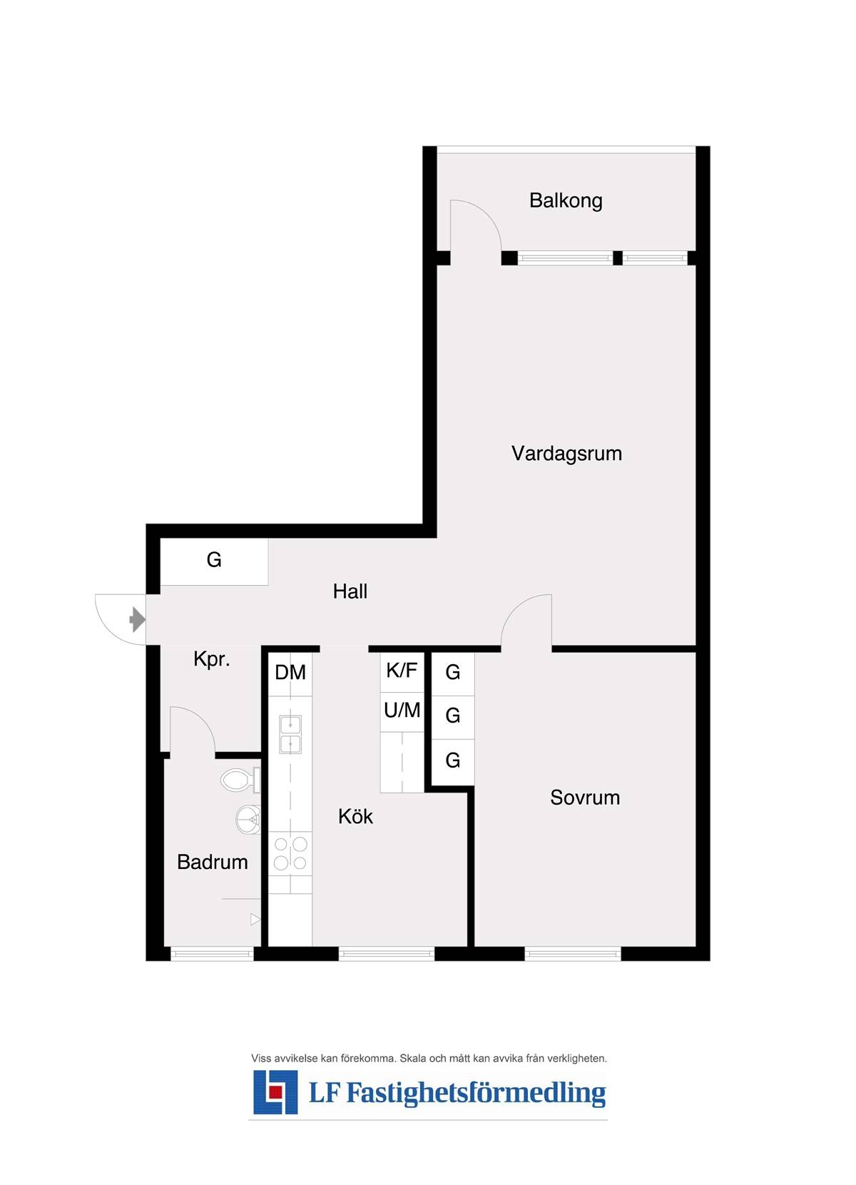 2 rum Lägenhet på Herrgårdsvägen 27 Centralt Upplands Väsby kommun - bild 27