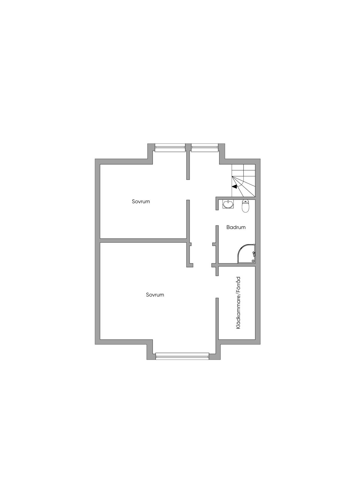 3 rum Radhus på Nyponvägen 4 Böleäng Umeå kommun - bild 28