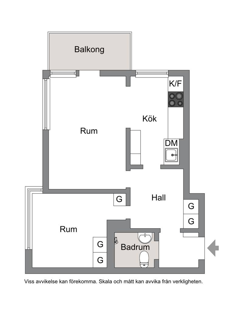 2 rum Lägenhet på Lidnersgatan 10B Kristineberg Stockholms kommun - bild 29