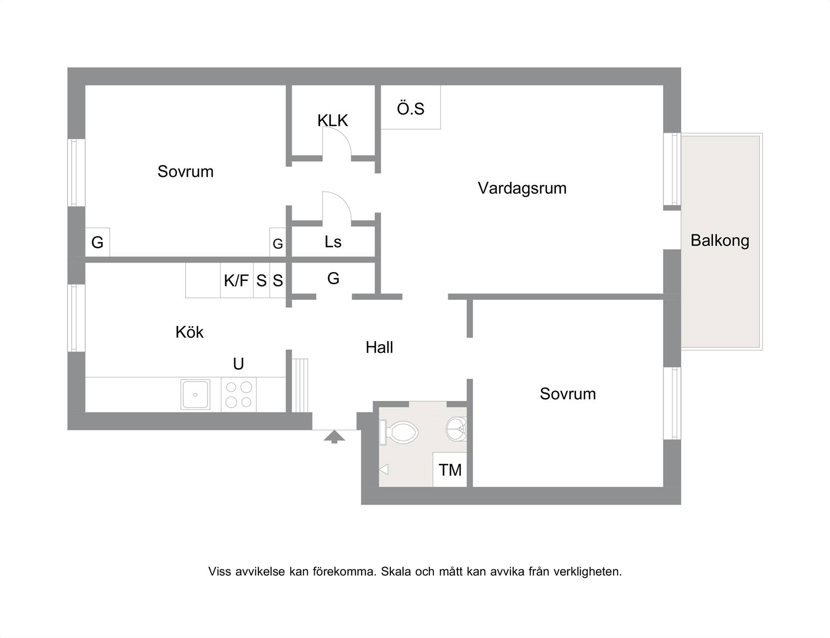 3 rum Lägenhet på Mariebergsgatan 24 B Köpings kommun - bild 22