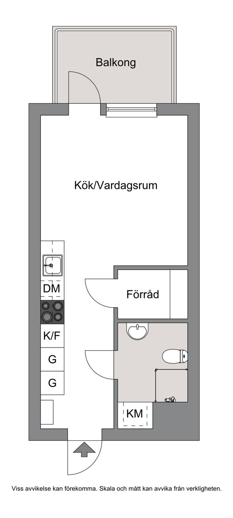 1 rum Lägenhet på Edövägen 7E Västra Orminge Nacka kommun - bild 17