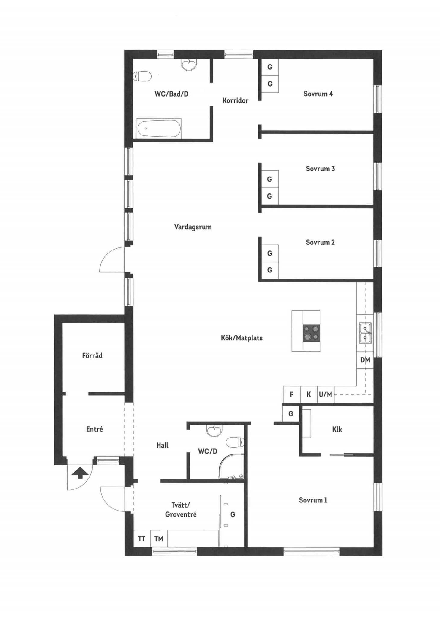 6 rum Villa på Åkersrovägen 12 Åkersberg Enköpings kommun - bild 42