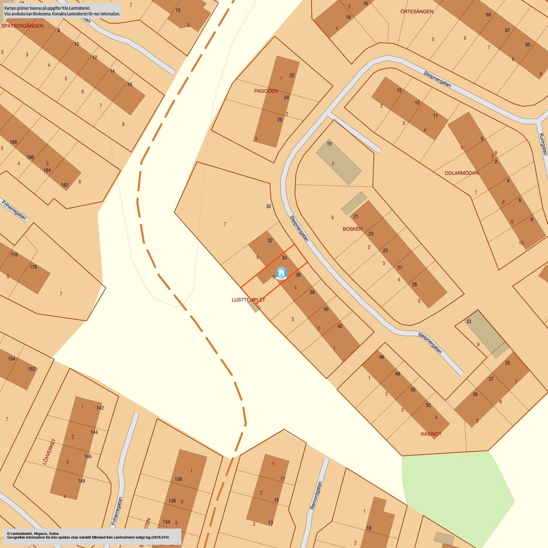 4 rum Radhus på Sleipnergatan 34 Hässelby Gård Stockholms kommun - bild 42