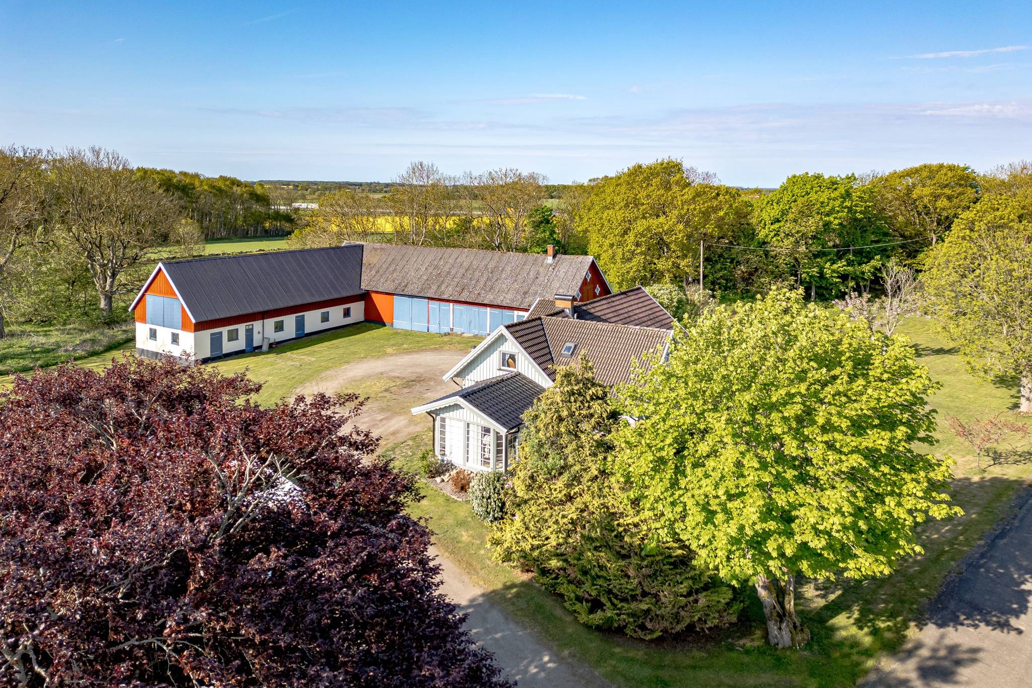 8 rum gård/skog på Morups-Ry 109 Långås, Falkenbergs kommun - bild 4