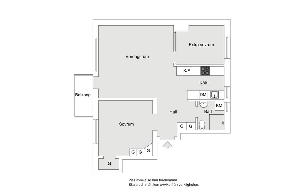 3 rum Lägenhet på Hunnebergsvägen 15, 2tr Bromma - Traneberg Stockholms kommun - bild 50