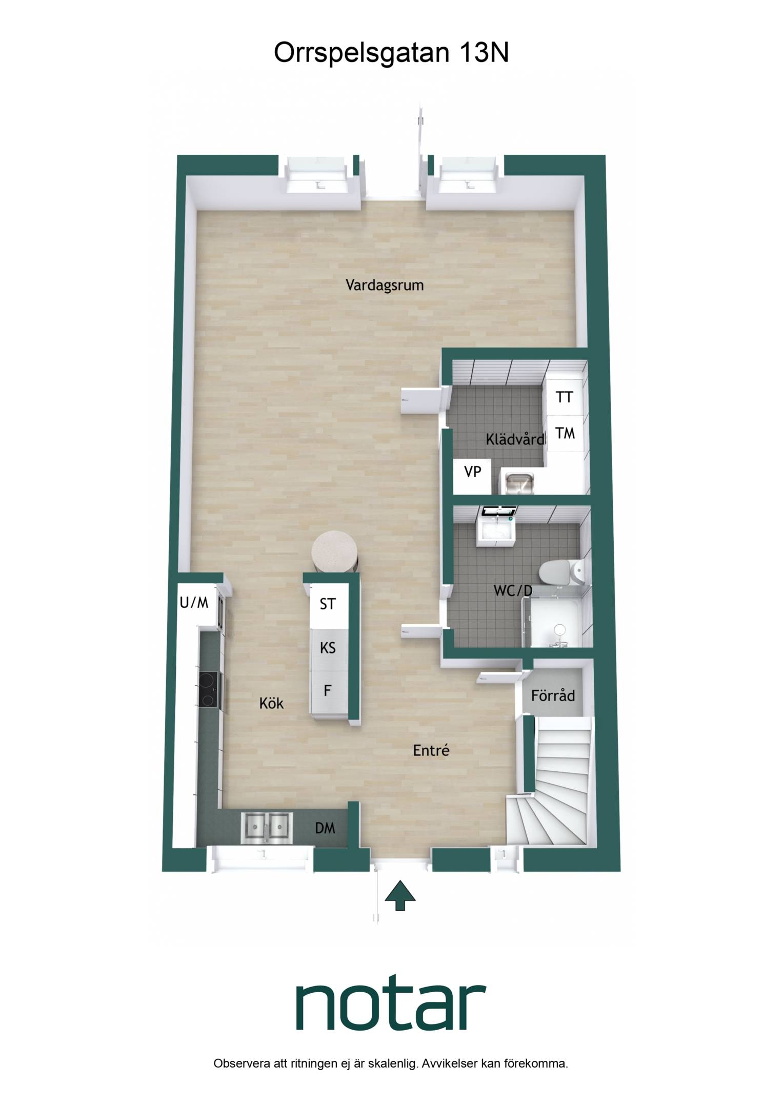 5 rum Radhus på Orrspelsgatan 13N Alsike Knivsta kommun - bild 6