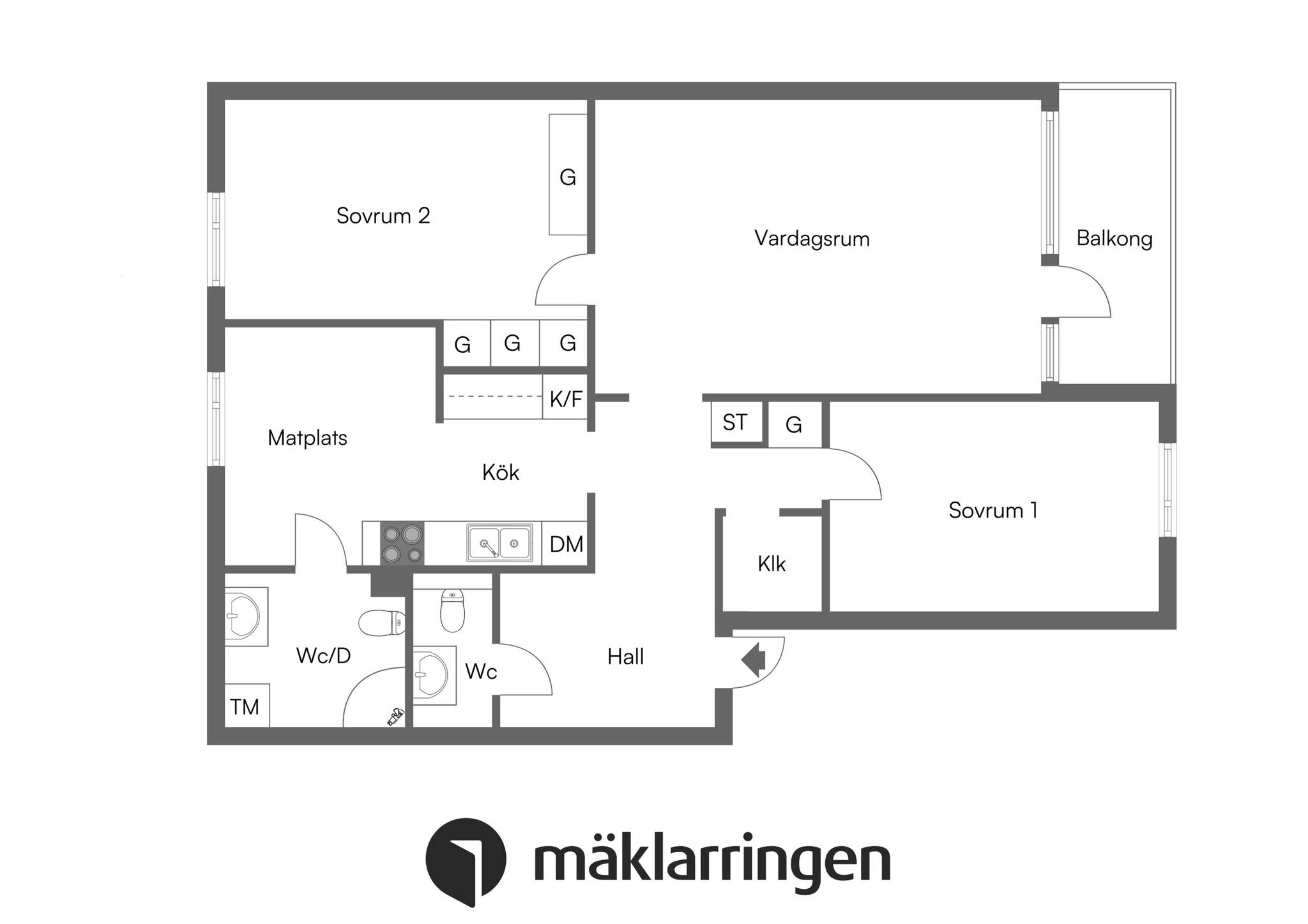 3 rum Lägenhet på Badhusgatan 3C Centrum Enköpings kommun - bild 23