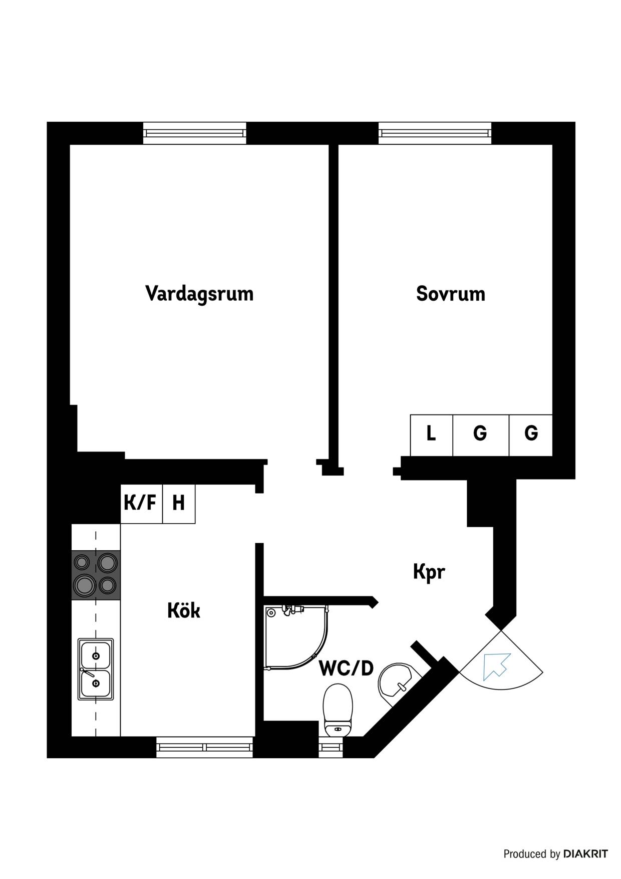 2 rum Lägenhet på Stockholmsvägen 9 Öster Nyköpings kommun - bild 28