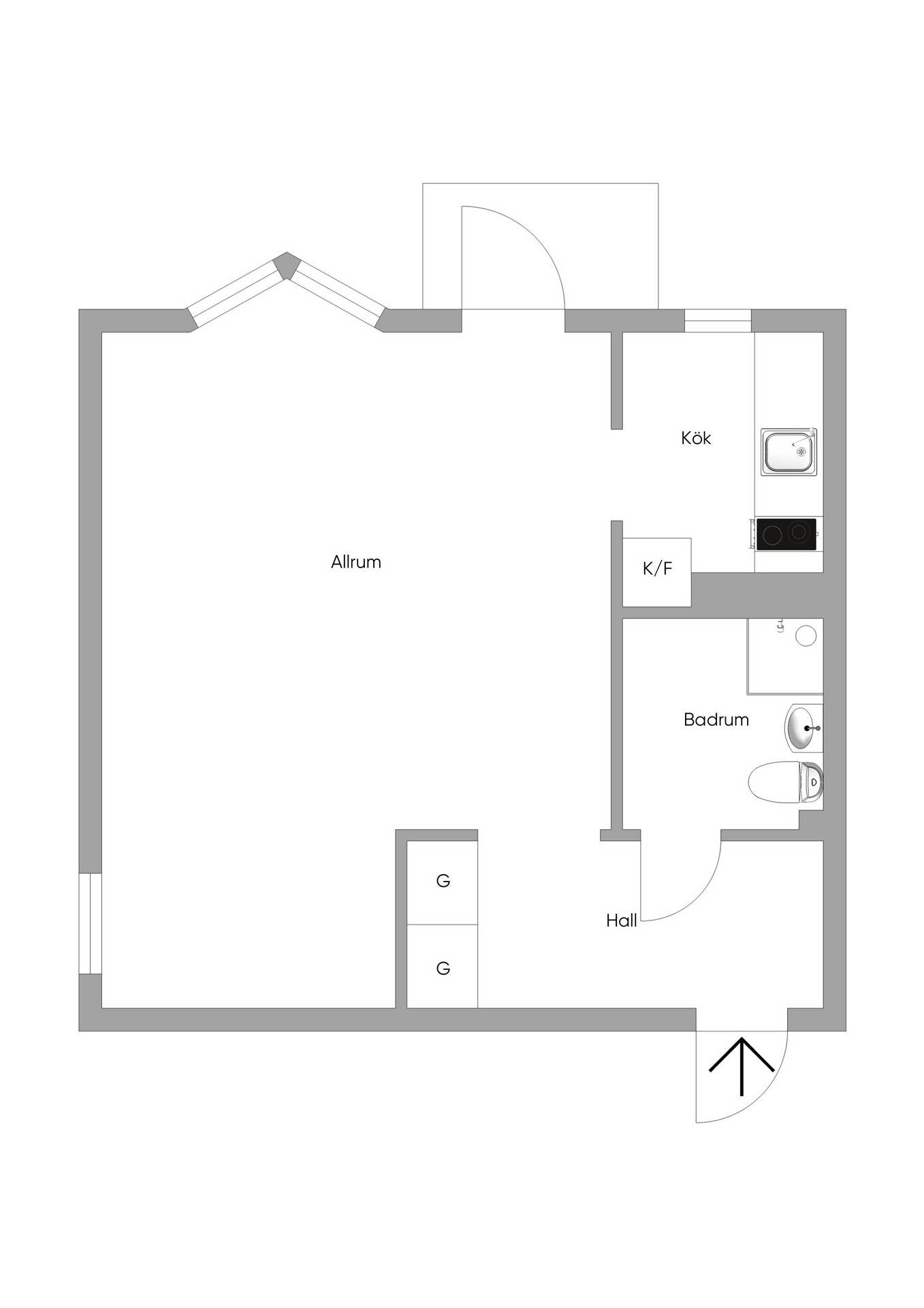 1 rum Lägenhet på Vänortsgatan 9A Mölndal Mölndals kommun - bild 20