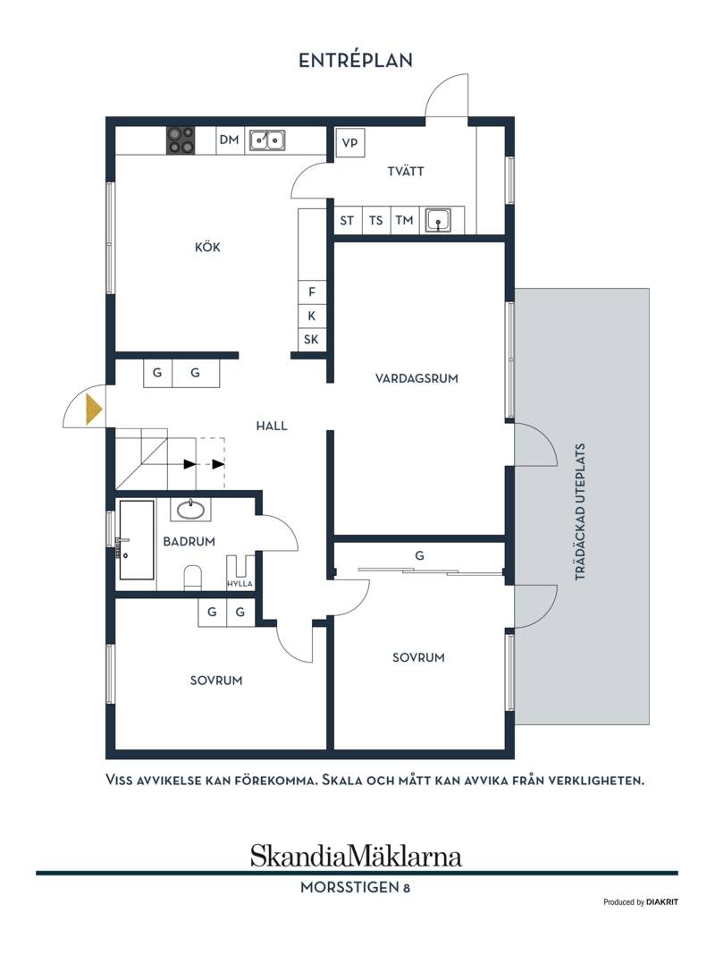 7 rum Villa på Morsstigen 8 Segeltorp Huddinge kommun - bild 44