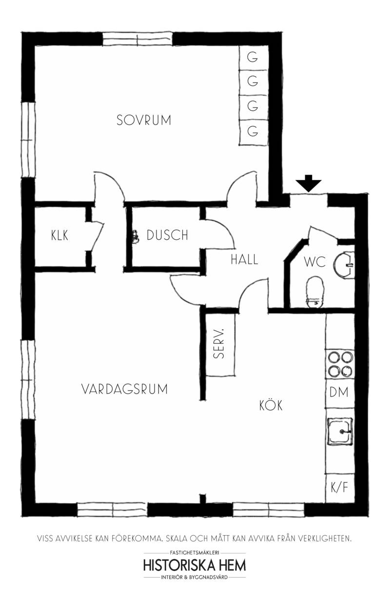 2 rum Lägenhet på Stockholmsvägen 43 Gamla Enskede Stockholms kommun - bild 41