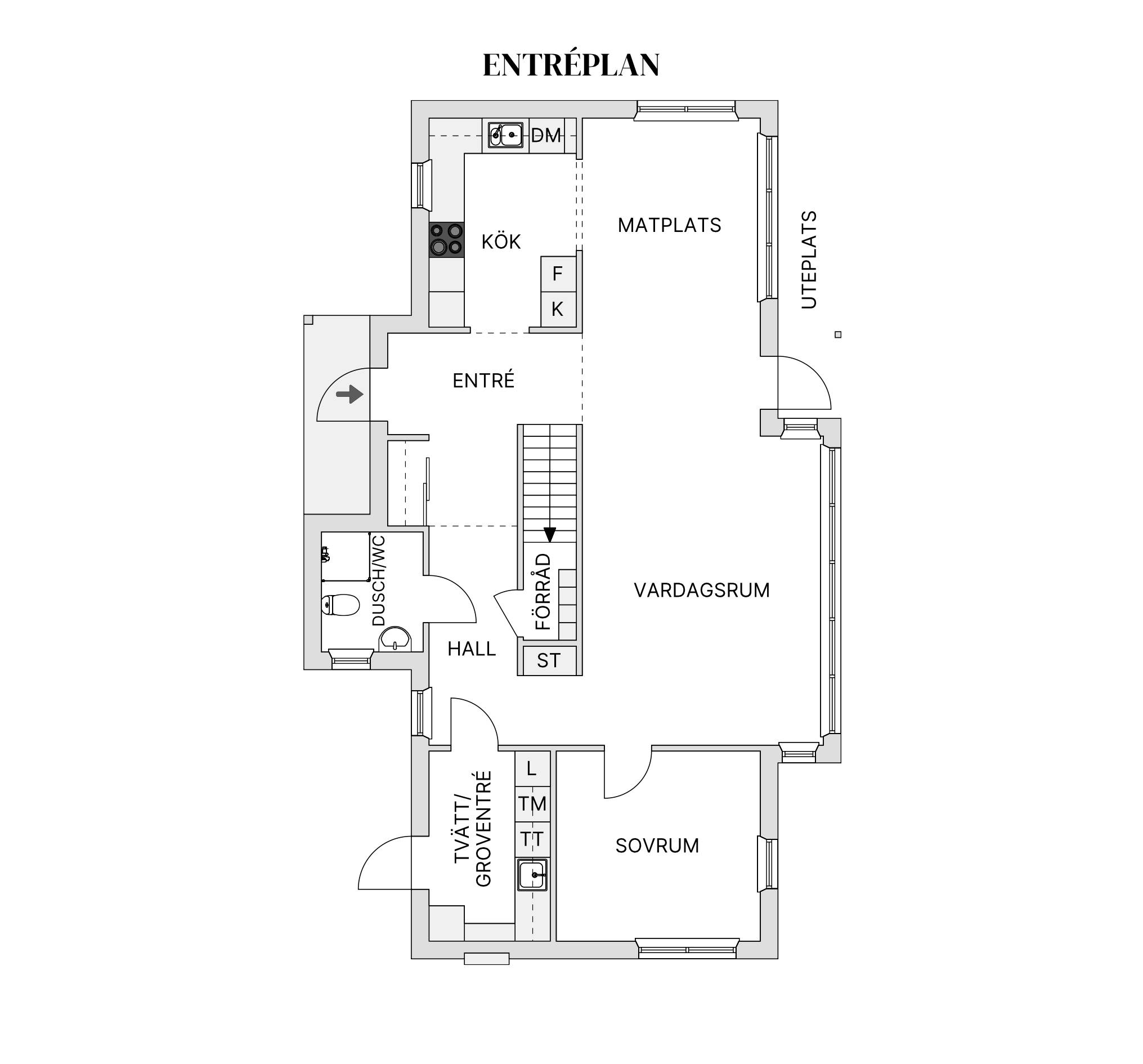 6 rum Villa på Mullvadsvägen 46 Ytternäs och Vreta Uppsala kommun - bild 37