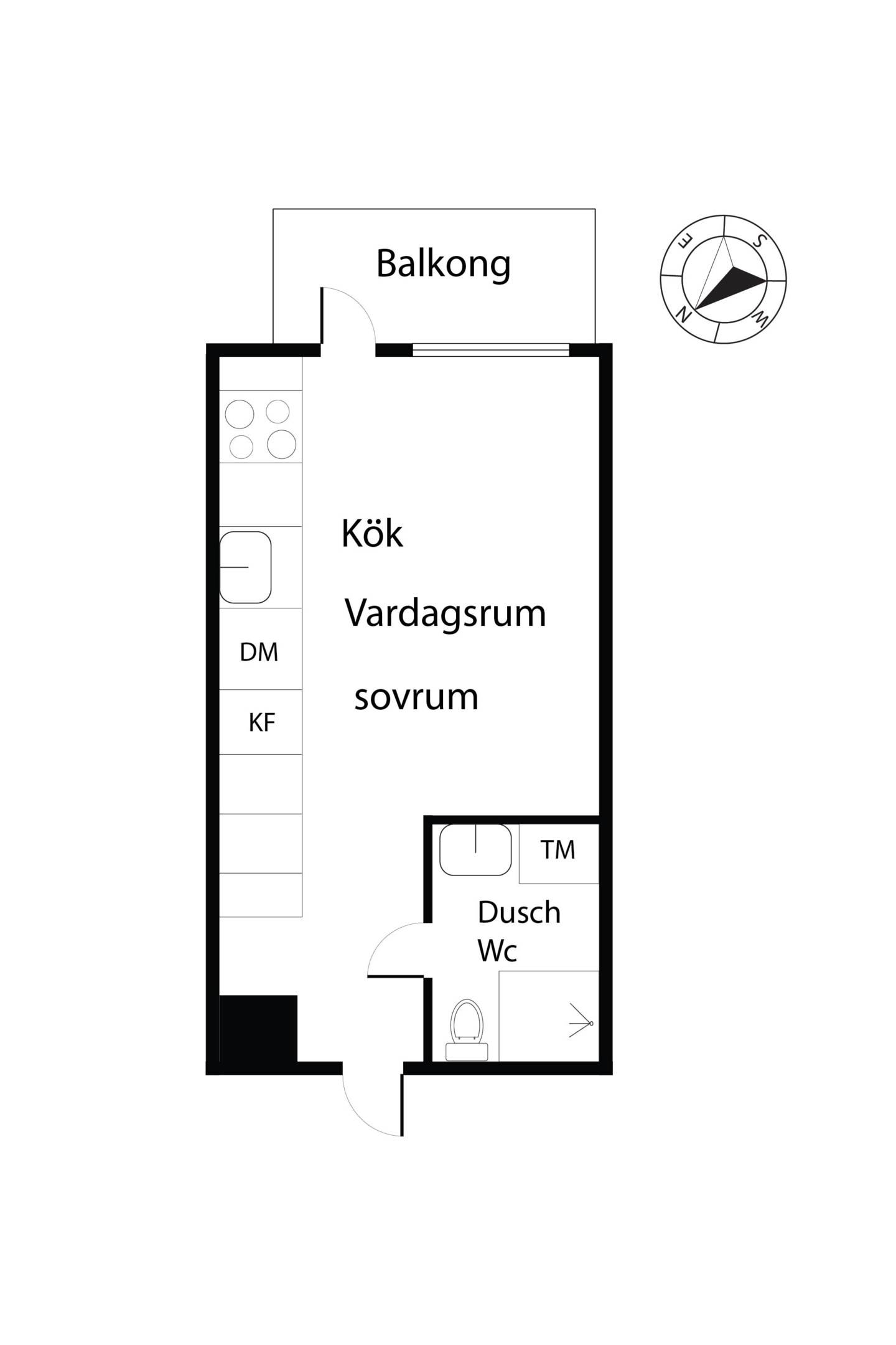 1 rum Lägenhet på Tisdagsvägen 14 Hökarängen Stockholms kommun - bild 31