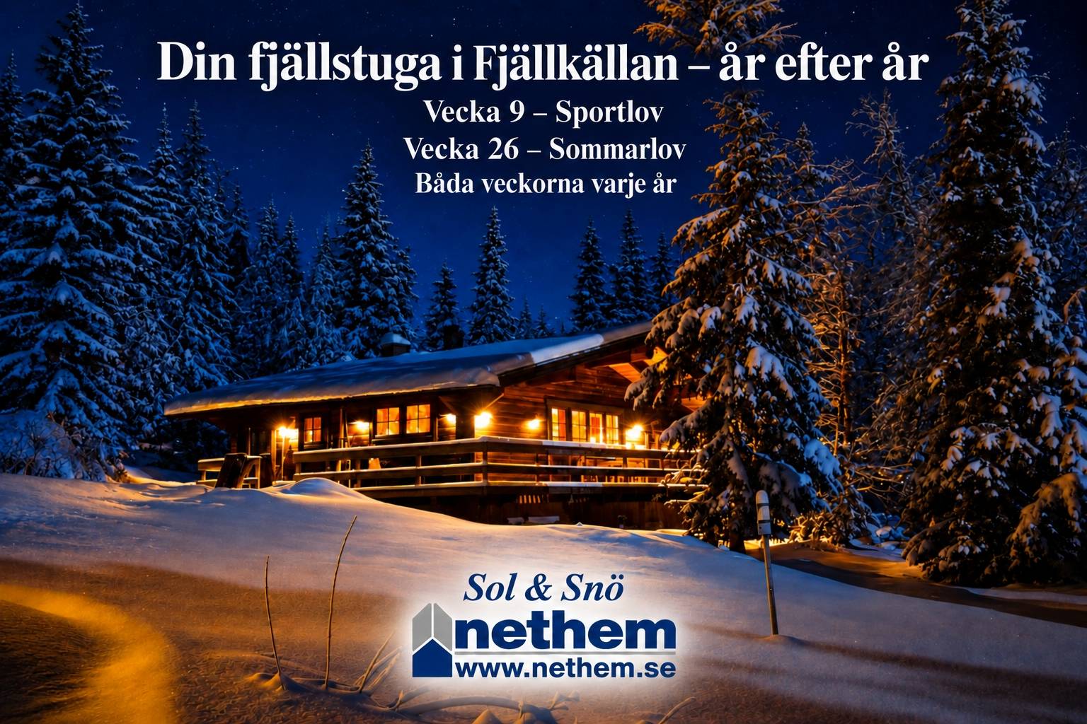 4 rum Fritidshus på Brf. Fjällkällan Rörosvägen 164. Vecka 9 och 26. Hus 14, hustyp B Funäsfjällen – Fjällkällan Härjedalens kommun - bild 15