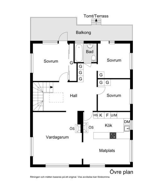 7 rum Parhus på Lingonstigen 12A Killinge Lidingö kommun - bild 51