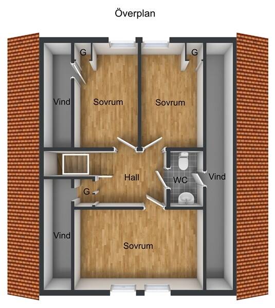 5 rum Villa på Storsvängen 33 Norra Kroppkärr Karlstads kommun - bild 27