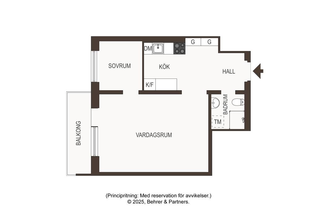 2 rum Lägenhet på Rindögatan 17 Gärdet Stockholms kommun - bild 28