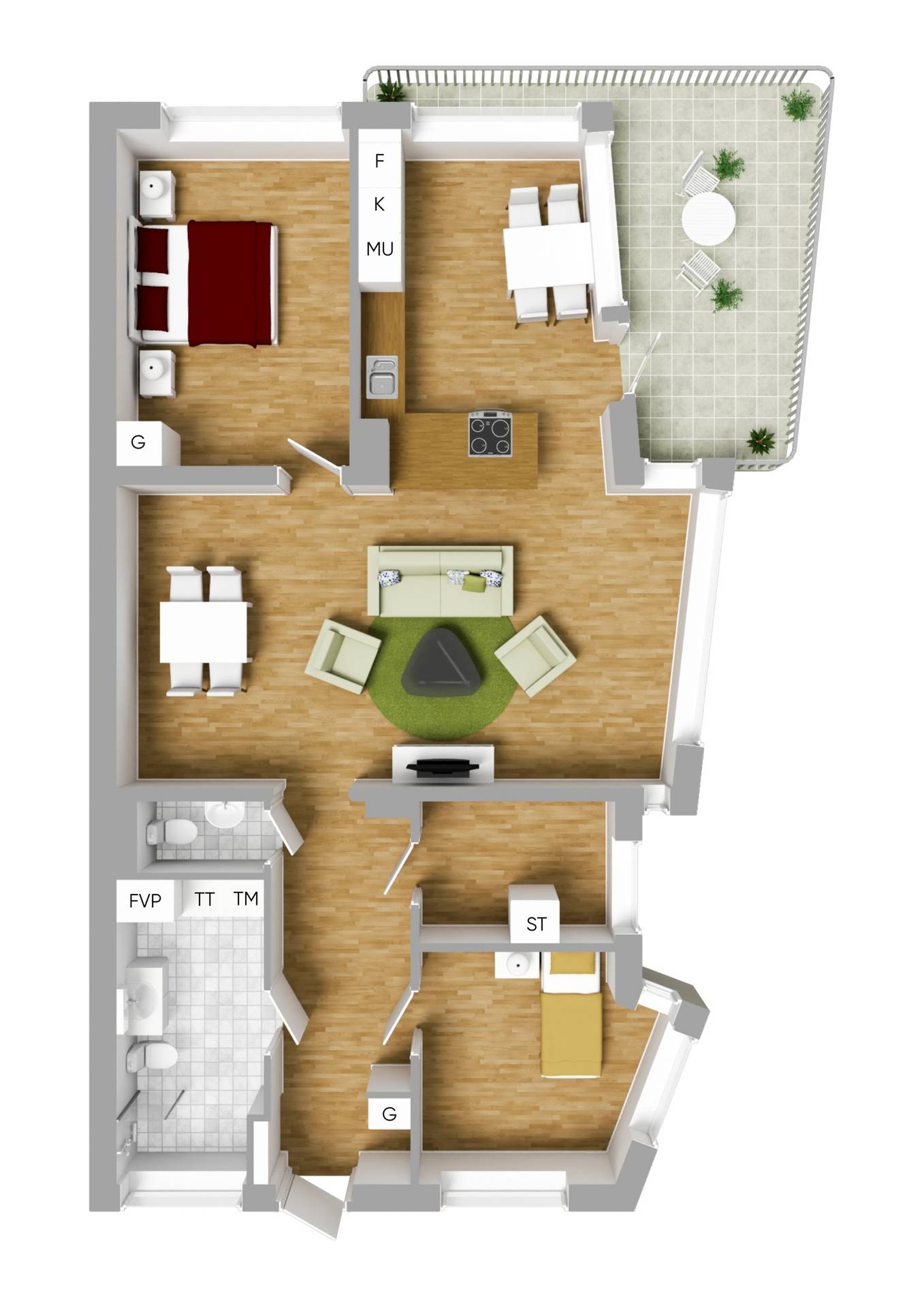 3 rum Lägenhet på Roddaregatan 6B Vaxholm Vaxholms kommun - bild 23