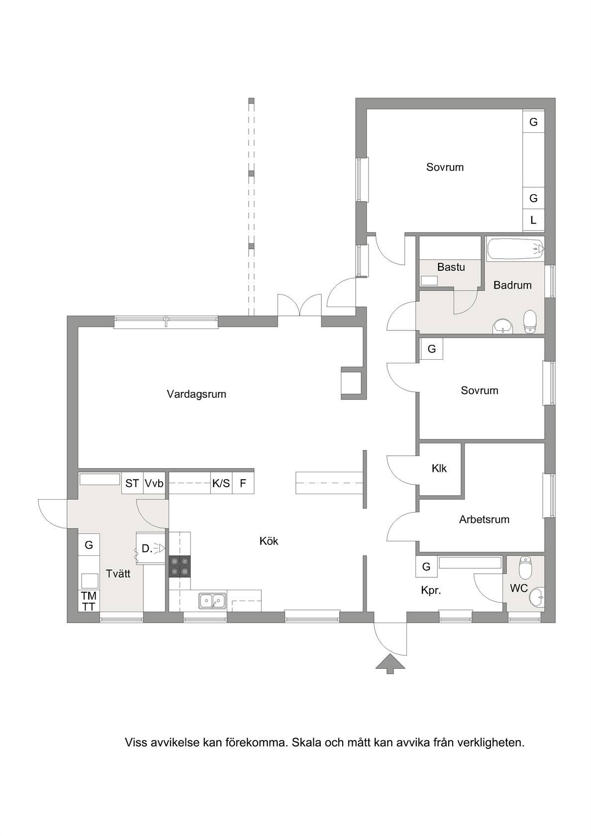 4 rum Villa på Vällarns väg 11 Näs Bruk Avesta kommun - bild 38