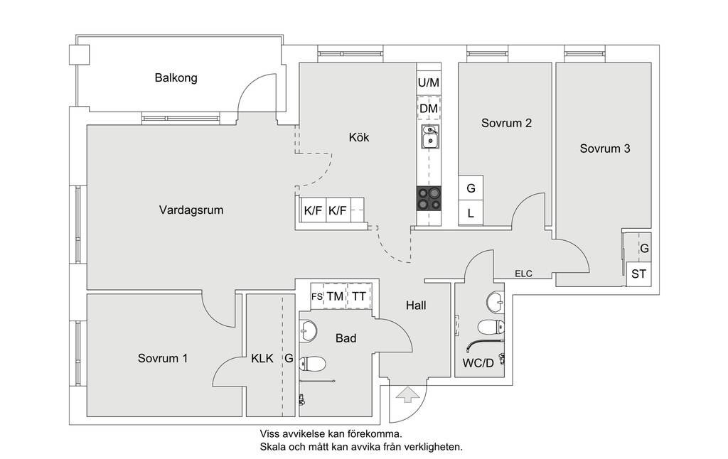 4 rum Lägenhet på Kabelverksgatan 32 3tr Älvsjö - Älvsjöstaden Stockholms kommun - bild 44