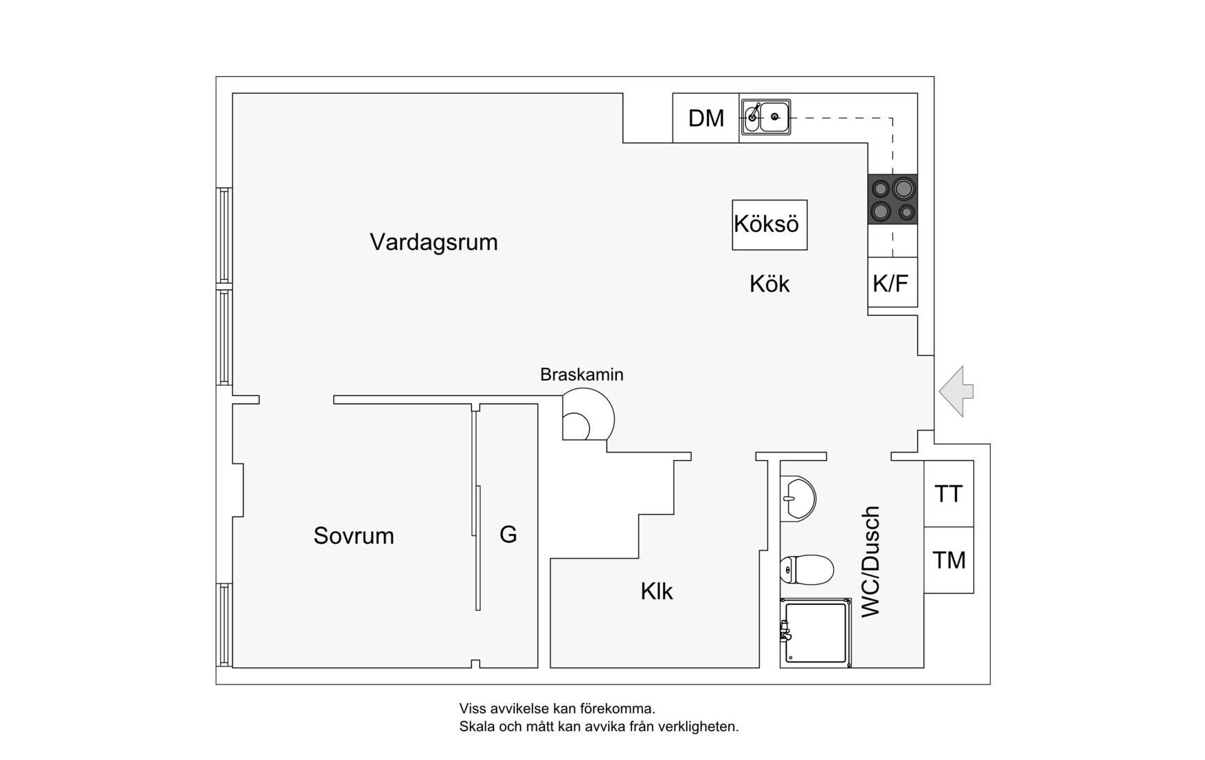 2.5 rum Lägenhet på Mjölnarvägen 16, 9 tr Nacka - Kvarnholmen Nacka kommun - bild 27