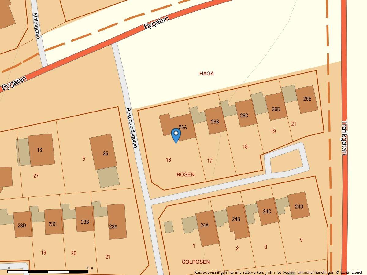7 rum Villa på Rosenlundsgatan 26A Sundsvalls kommun - bild 34