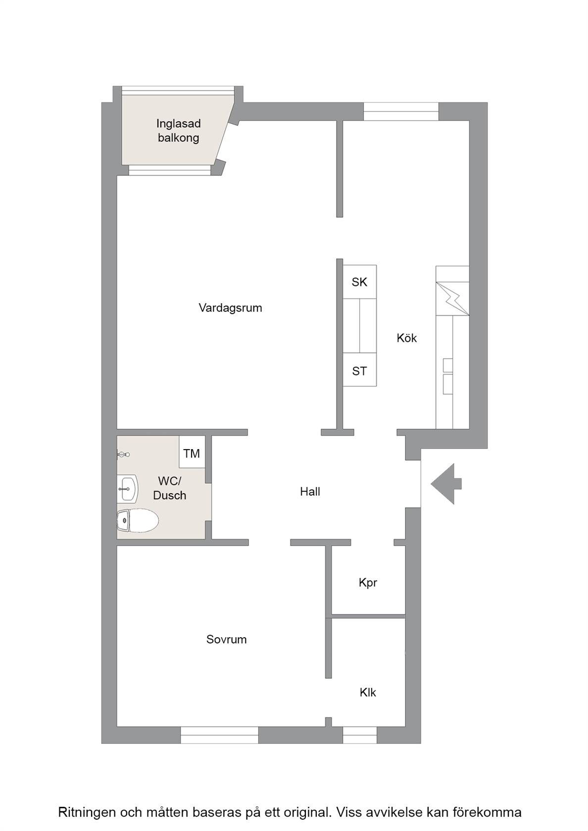 2 rum Lägenhet på Skolgatan 46 B Odenslund Östersunds kommun - bild 16