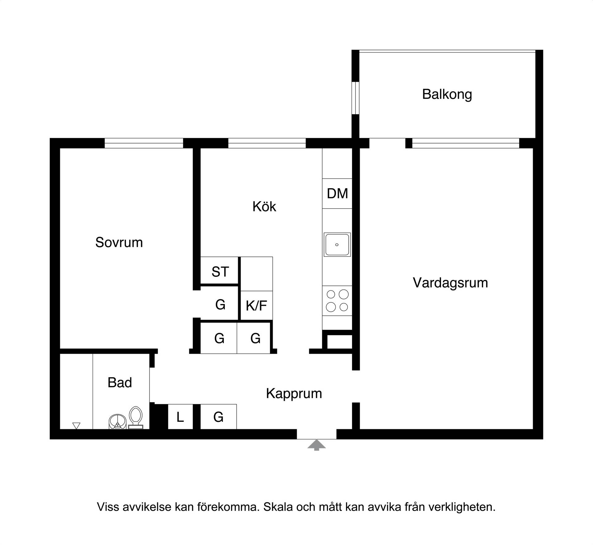 2 rum Lägenhet på Södra gulsparvsgatan 32 Söderkulla Malmö kommun - bild 18
