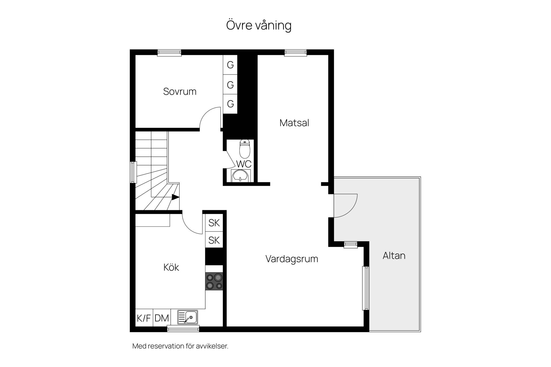 3 rum Villa på Hagtornsliden 29 Trandared Borås kommun - bild 28