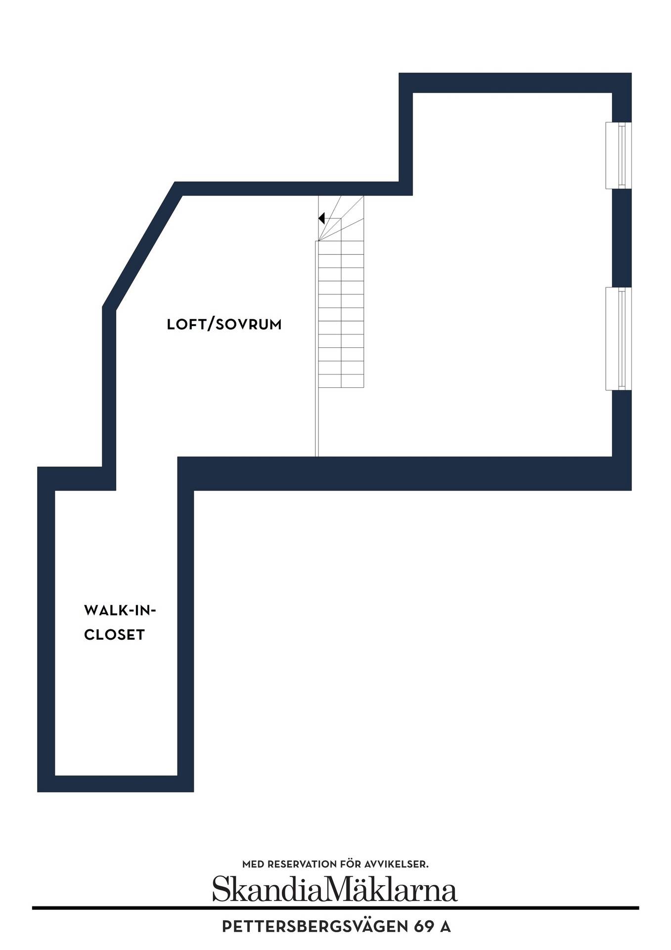 3 rum Lägenhet på Pettersbergsvägen 69A Mälarhöjden Stockholms kommun - bild 37