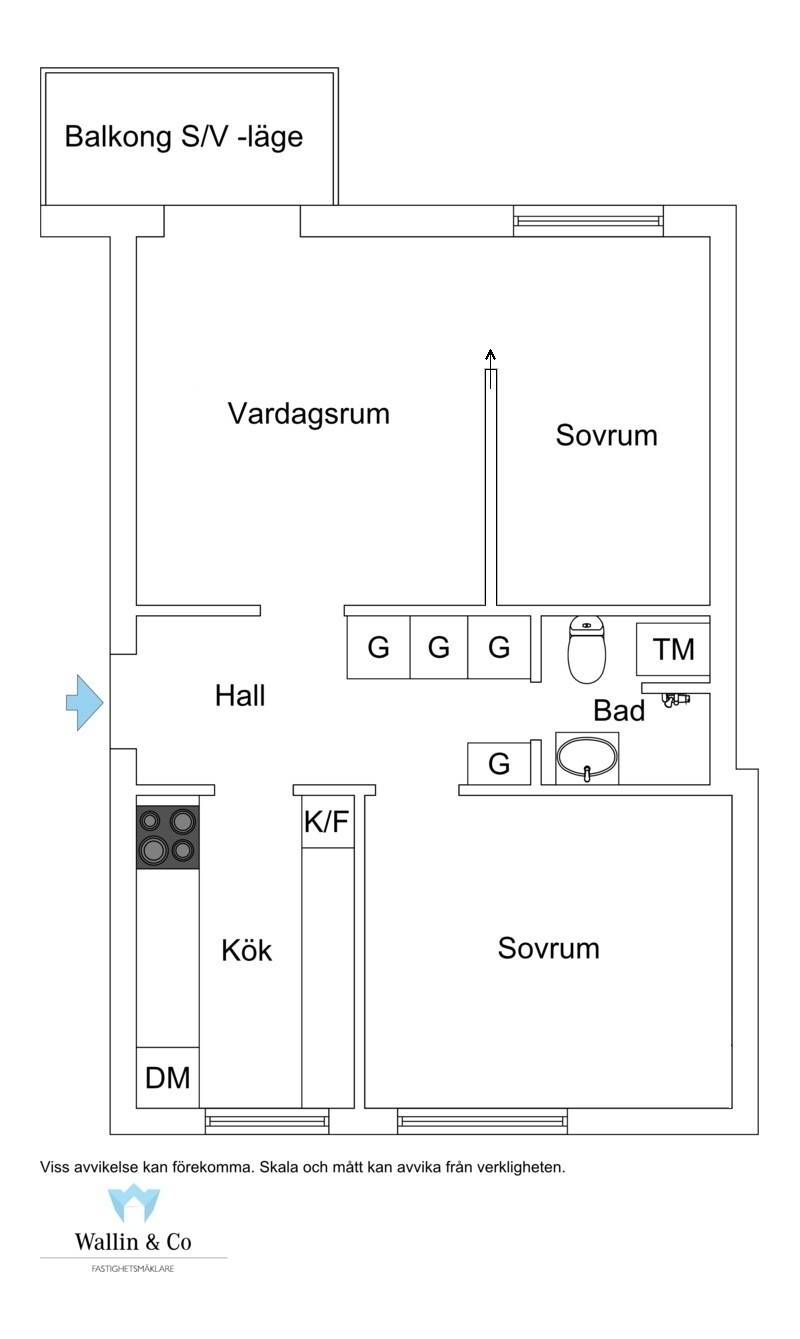 3 rum Lägenhet på Eknäsvägen 8 A, 2 tr Kungsholmen - Stora Essingen Stockholms kommun - bild 25