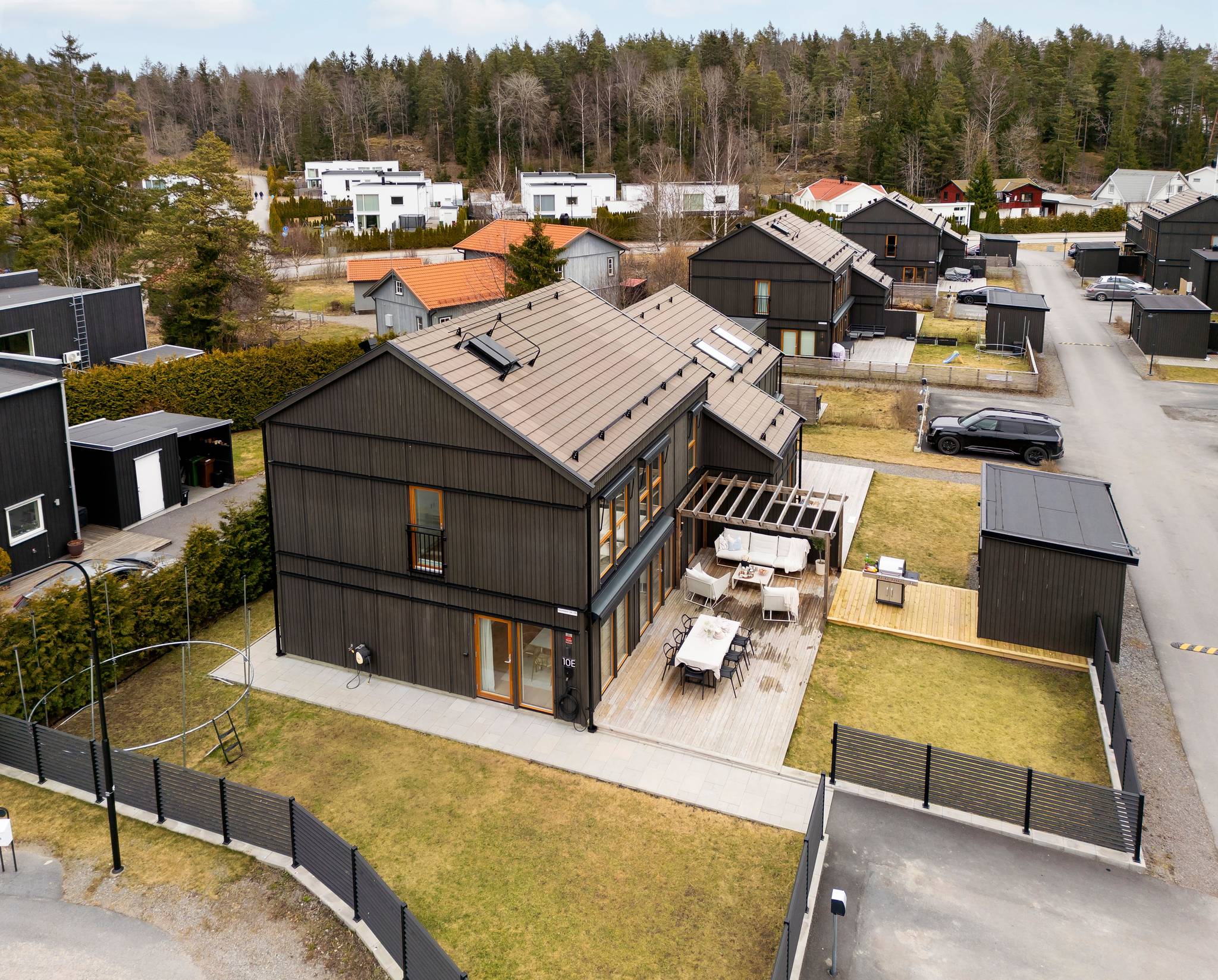6 rum Par-/kedje-/radhus på Barometervägen 10E Vistaberg/Glömsta Huddinge kommun - bild 54