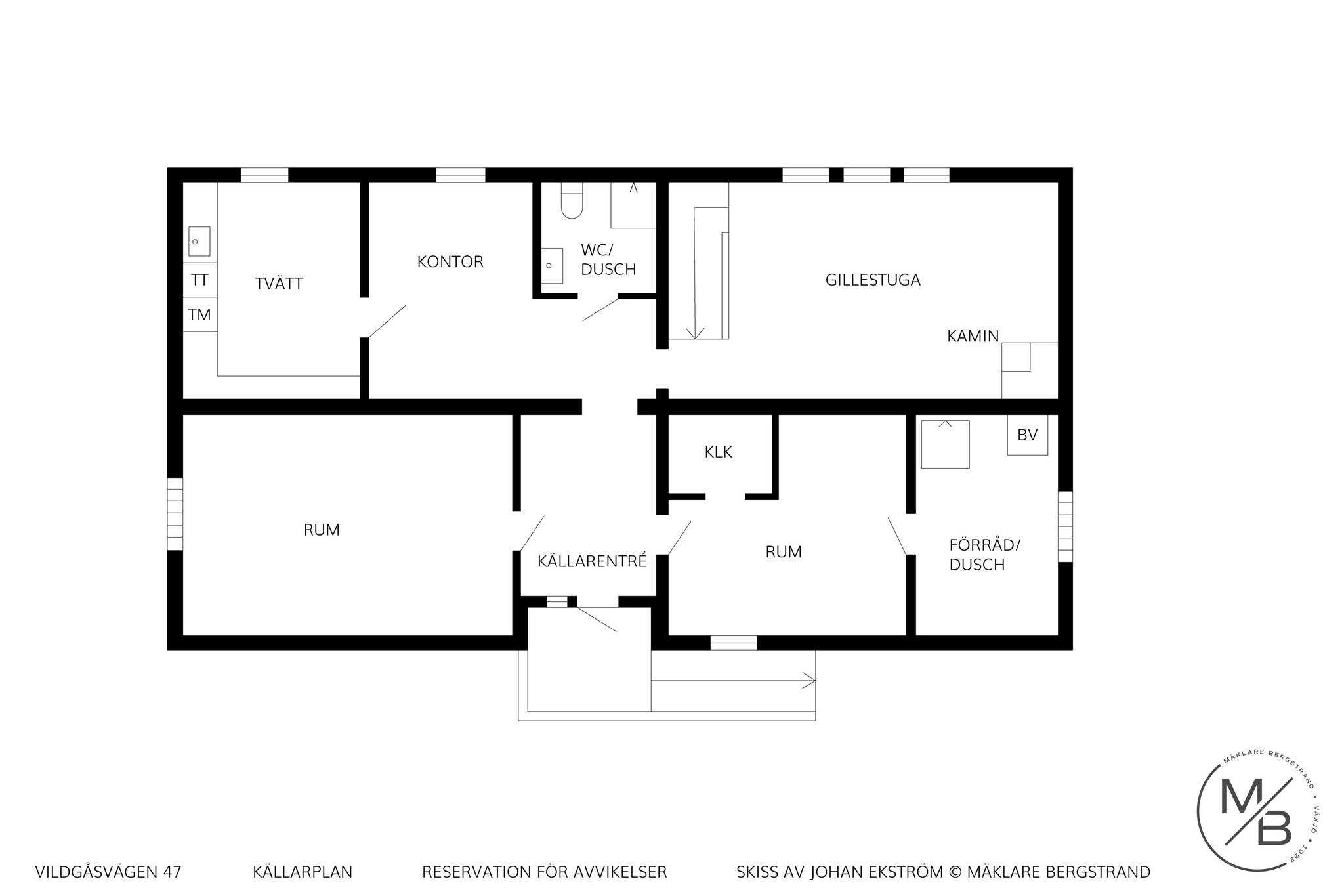 4 rum Villa på Vildgåsvägen 47 Högstorp Växjö kommun - bild 43