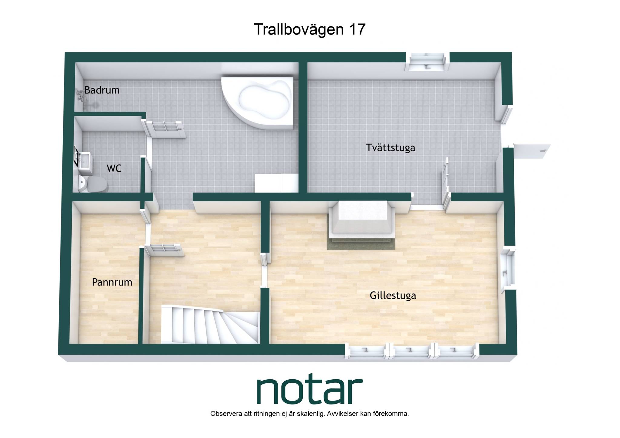 6 rum Villa på Trallbovägen 17 Vreta Uppsala kommun - bild 57