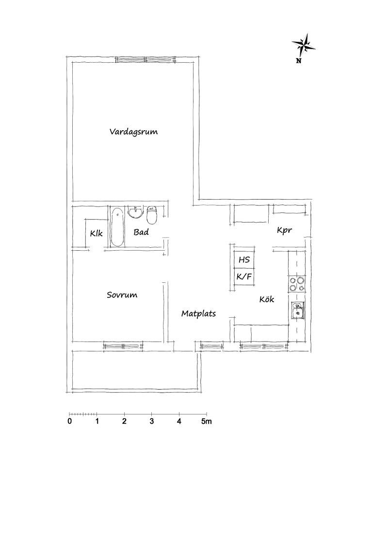 3 rum Lägenhet på Apelgatan 8 Salabacke Uppsala kommun - bild 20