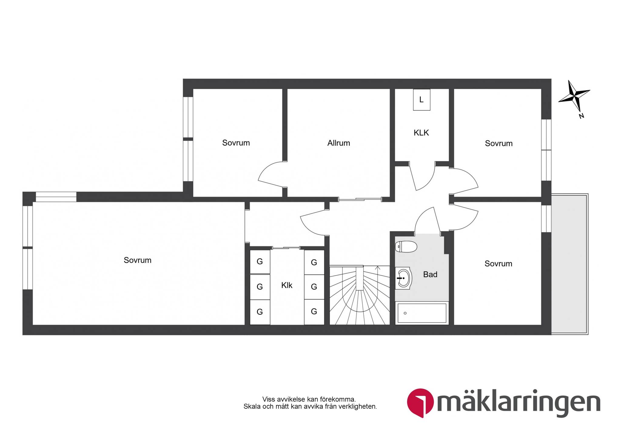 7 rum Villa på Palettvägen 19 Viksjö Järfälla kommun - bild 42