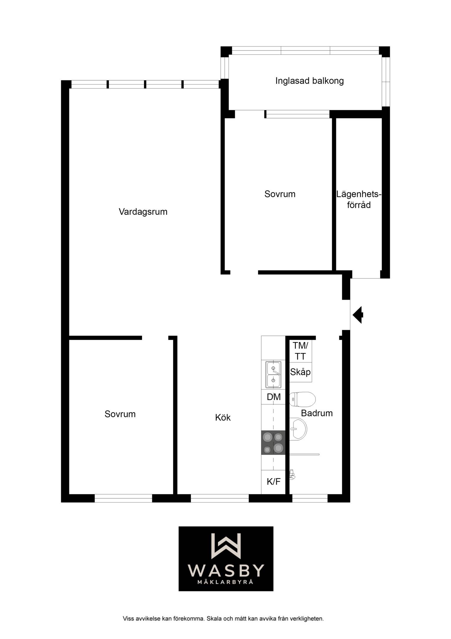 3 rum Lägenhet på Kavallerigatan 68 Centrala Väsby Upplands Väsby kommun - bild 16