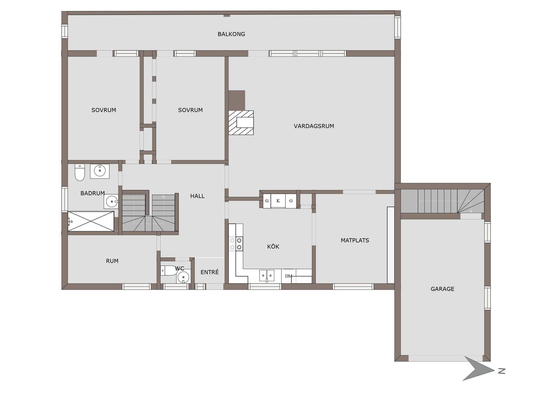 6 rum Villa på Ryssbyvägen 20 Borås Borås kommun - bild 29