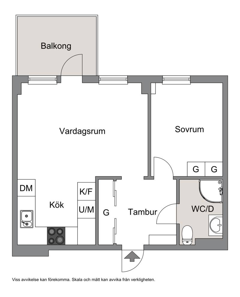 2 rum Lägenhet på Östra Torggatan 17 Centrum Karlstads kommun - bild 19
