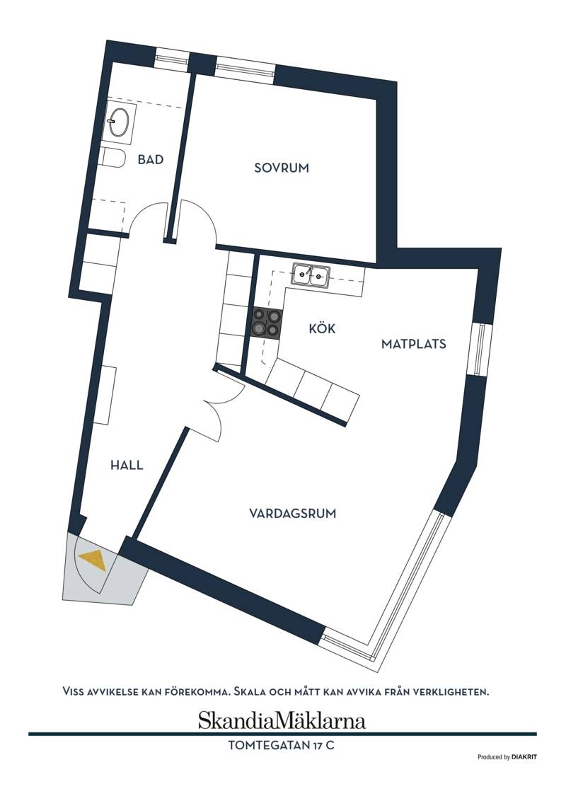 2 rum Lägenhet på Tomtegatan 17 C Borås kommun - bild 20