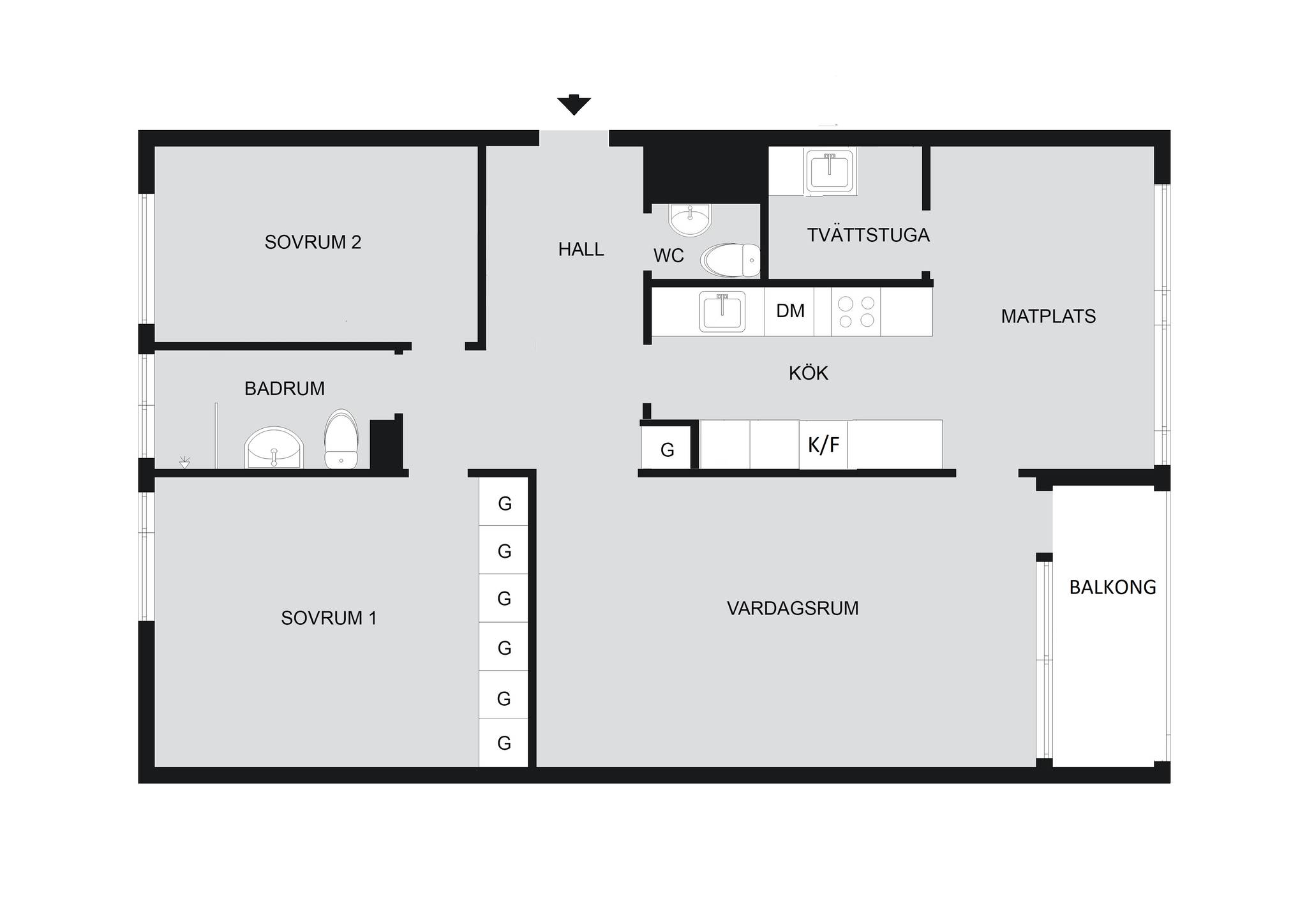 3 rum Lägenhet på Vinterbrinksvägen 7, 2tr Saltsjöbaden - Igelbodaplatån Nacka kommun - bild 28