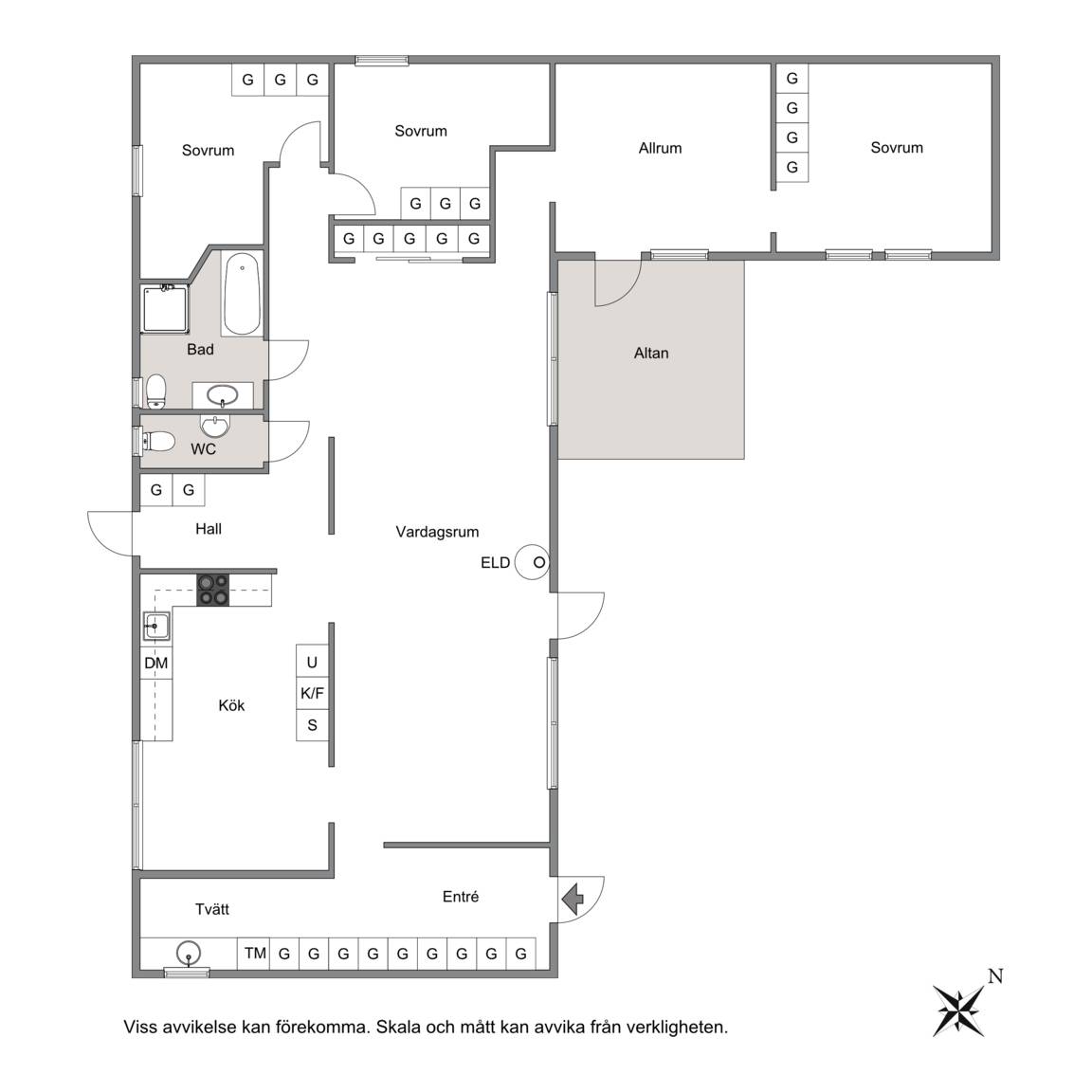 5 rum Villa på Aplakärrsvägen 3 Nya Tivoli Sölvesborgs kommun - bild 34