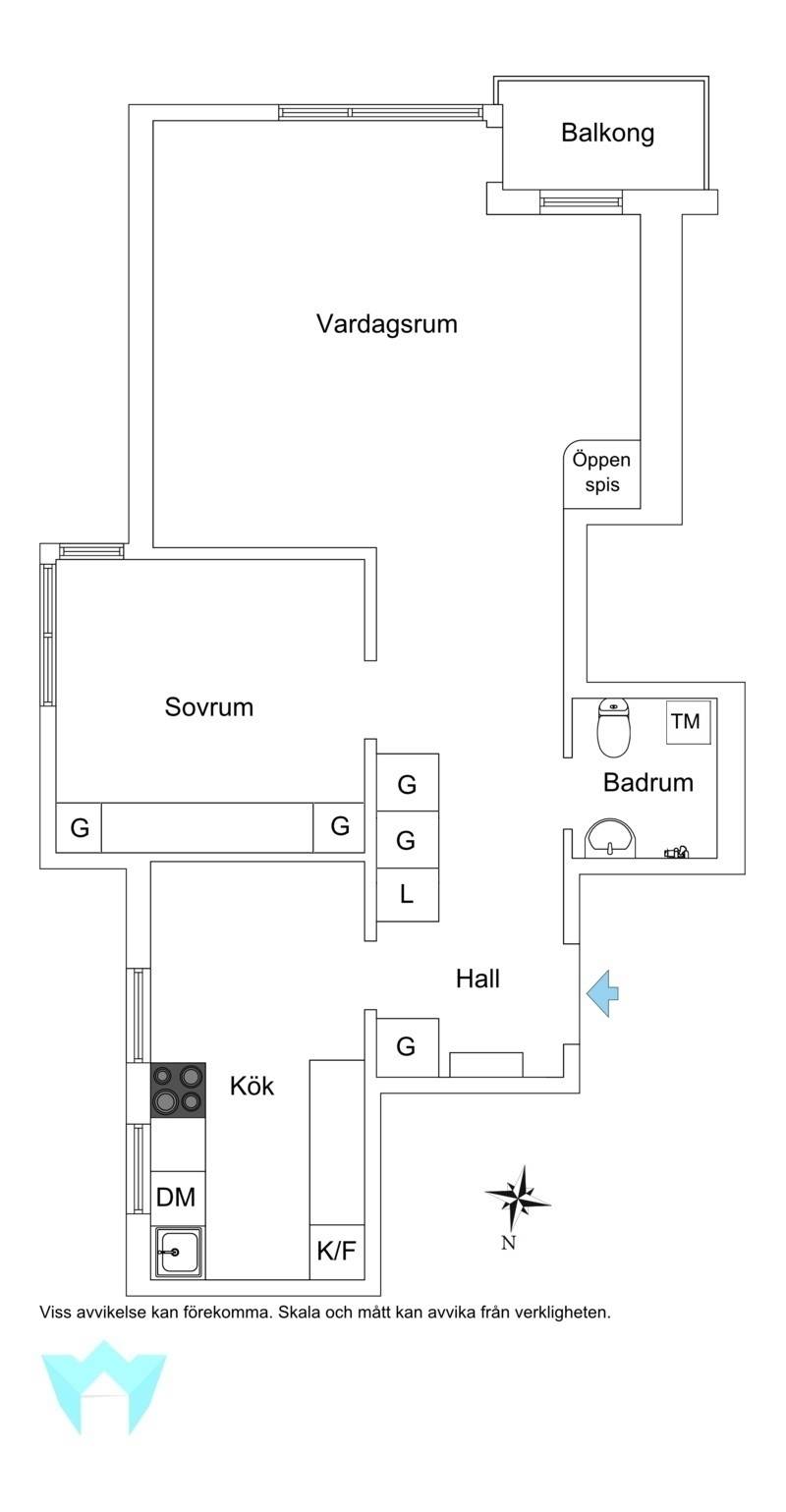 2 rum Lägenhet på Essingestråket 34 Kungsholmen -Stora Essingen Stockholms kommun - bild 25
